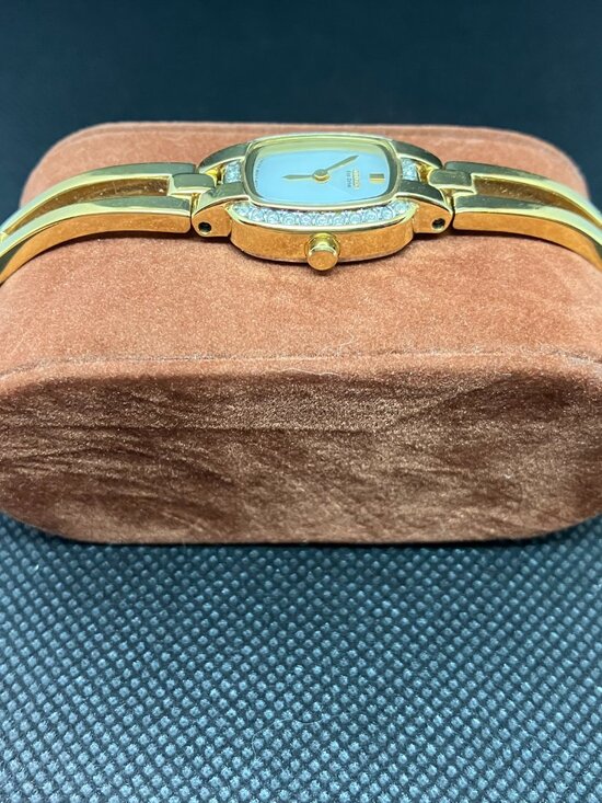 Citizen Eco-Drive Fashion Gold Dress Ladies Watch main image 6